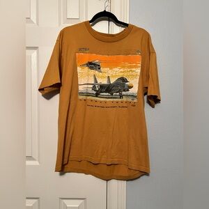 Vintage US Navy Tomcat F-14 Single Stitch TShirt unisex Tee - Made In USA